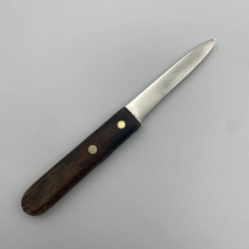 Vintage Dexter Southbridge Mass Super Stainless Paring Knife‎ Wood Handle 6.75